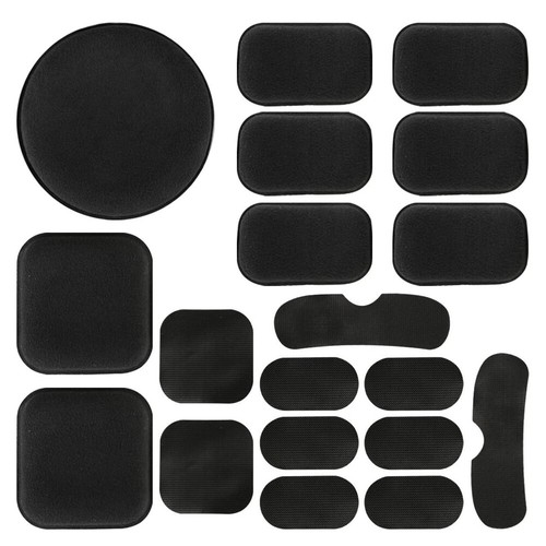 Universal Airsoft Helmet Pads Tactical Helmet Inner EVA Cushion Pad with Sticker - Picture 17 of 17