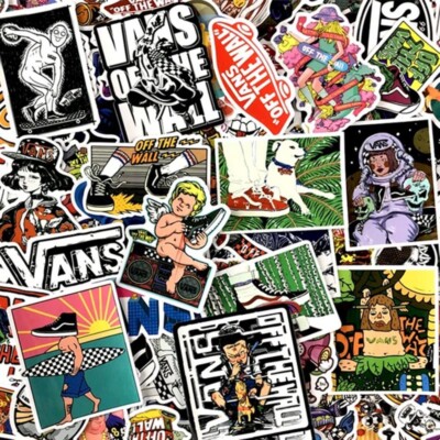 100 Adesivi StickerBomb Graffiti - Assortiti, Vinile, Per Skateboard, Laptop, Valigie - Foto 9