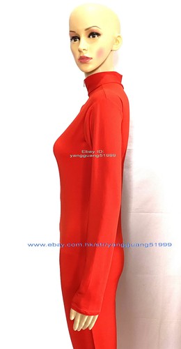 Sexy Women Tights Body Suit Yoga Costumes 23 Color Spandex Catsuit Costumes F466 - Picture 37 of 95
