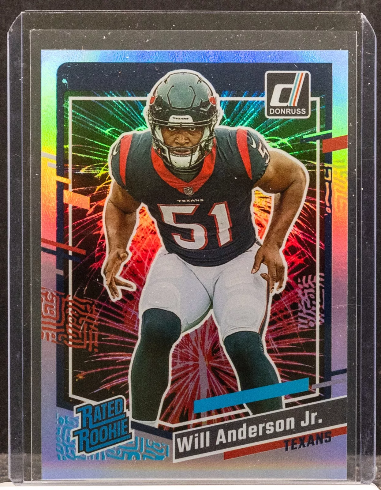 WILL ANDERSON Jr. 2023 Panini Donruss Premium 342 Rated RC Rookie SS6