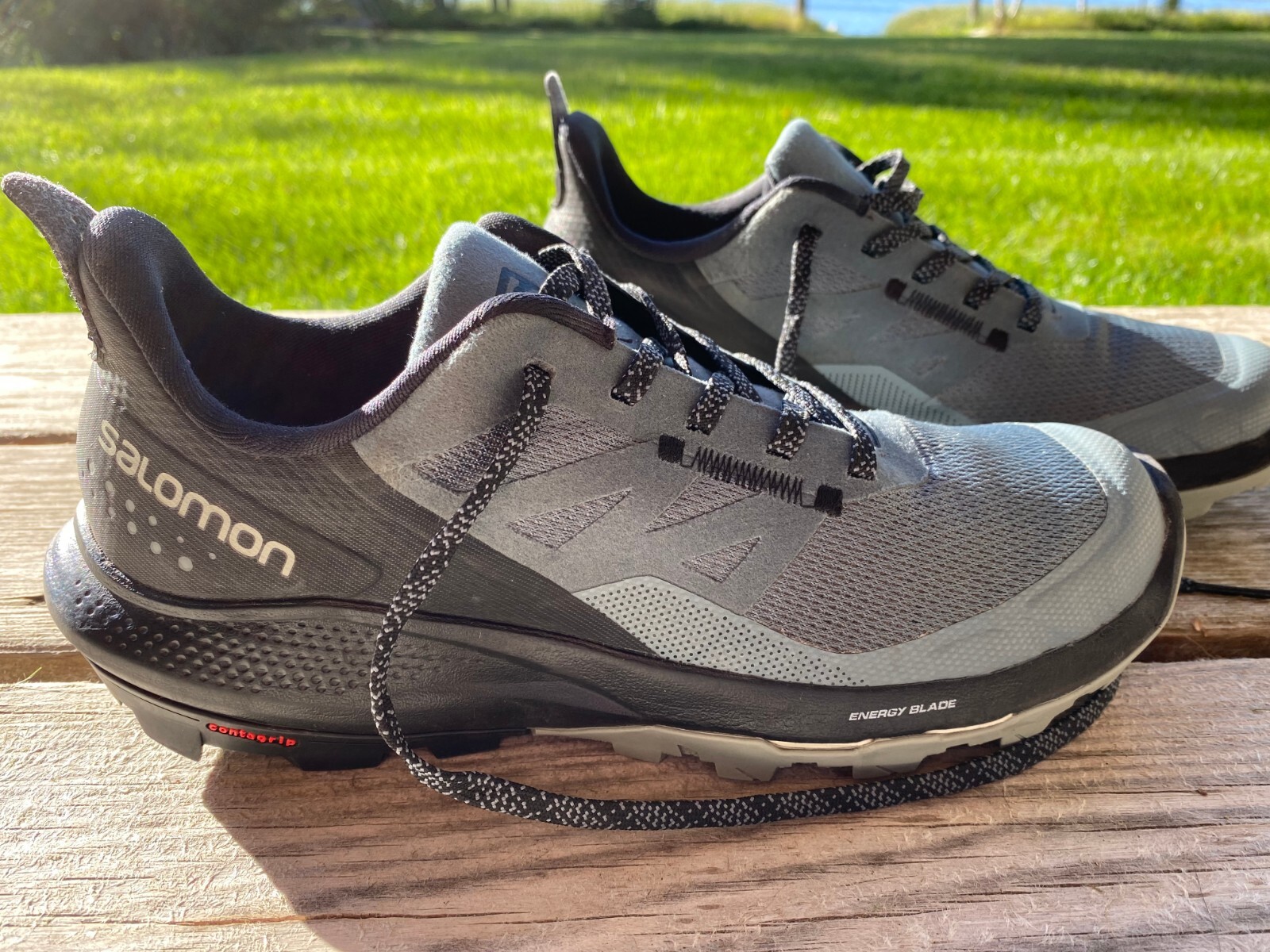 Salomon Outpulse Scarpe da Escursionismo Trail Running Donna 7 5 M Blu Tempesta