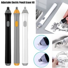 Multi-functional Electric Eraser Kit with Adjustable Pencil Tip and Refills f