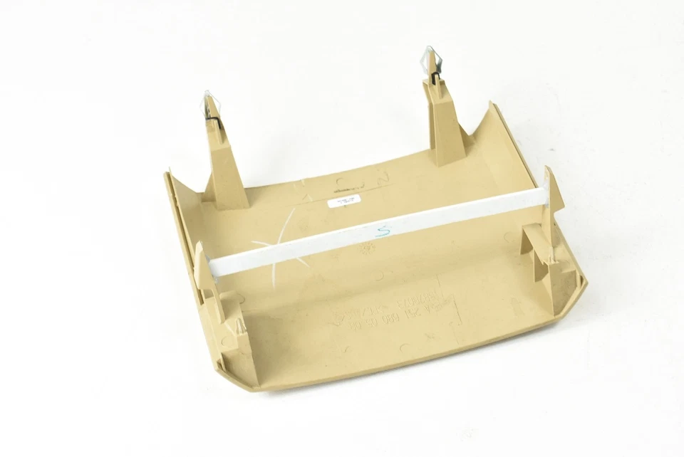 2005-2007 MERCEDES-BENZ R350 R500 R320 W251 REAR CUP HOLDER COVER TRIM TAN OEM - Image 3 of 4