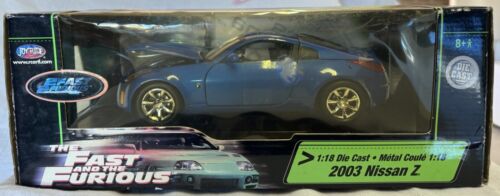 Joyride 1/18 Scale Fast and Furious 2003 Nissan Z Blue - Picture 1 of 6