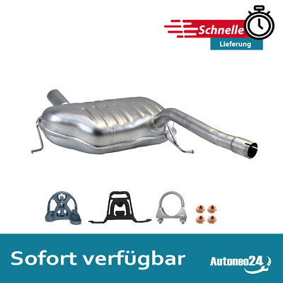 Endschalldämpfer für BMW E46 1.6/1.8/2.0 316Ti/318Ti ab. 2001- Auspuff