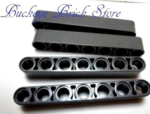 NEW LEGO Dark Bluish Gray Technic, LIFTARM x Thick 10178 8297 6860