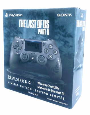 SONY THE LAST OF US PART II Limited Dual PS4 Controller NEW SEALED 