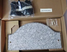 ARCH White/grayinsh/black color Granite Stone Address Plaque  Personal Address
