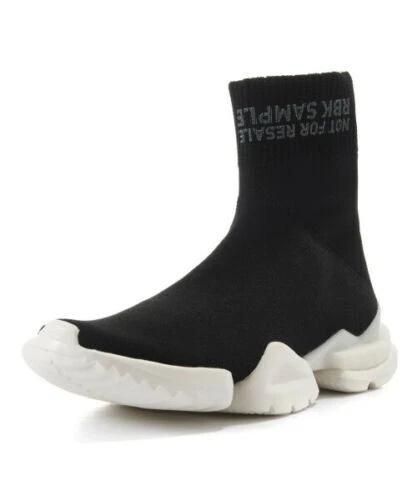 Reebok Sock Run.R Print (Black/Classic White) Men&#039;s | eBay