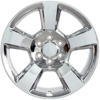 Set (4) 20x9 Chevy Tahoe Style Replica Wheels Rims Chrome 20 Suburban Set (4) 20x9 Chevy Tahoe Style Replica Wheels Rims Chrome 20 Suburban