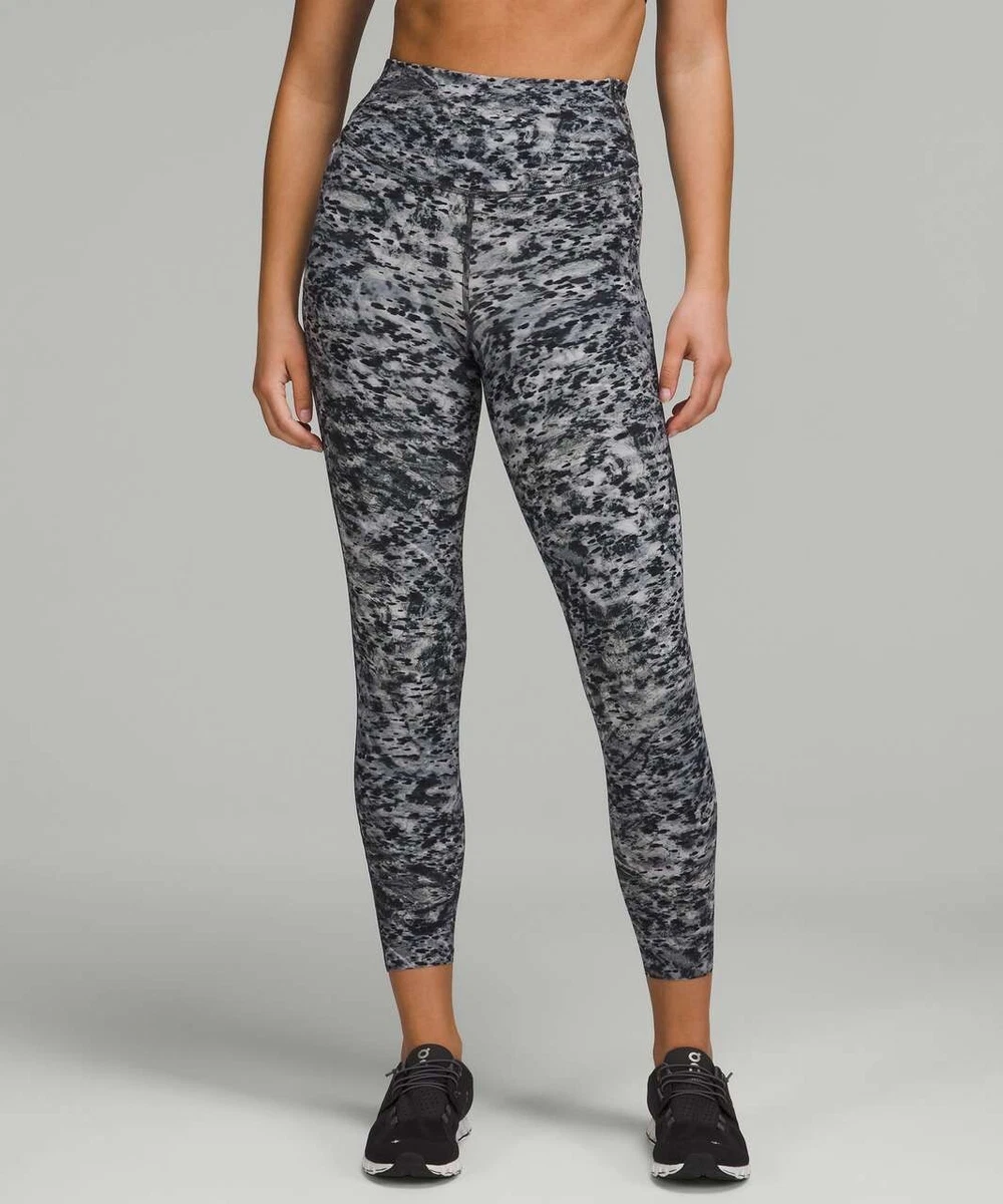 Lululemon Base Pace High-Rise Tight 25 Estuary Grey Multi Size 8