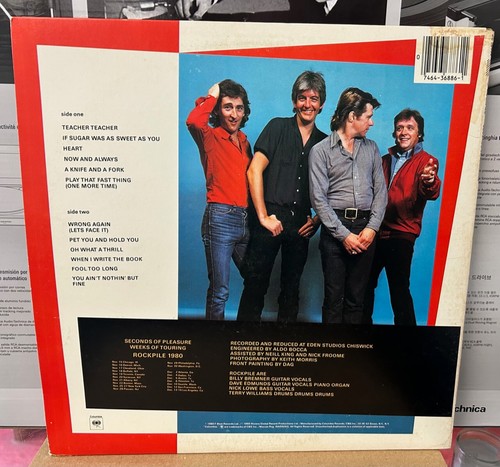 Rockpile: Seconds of Pleasure LP + Sing Everly 7"/45, Nick Lowe/Dave Edmunds - Picture 4 of 4