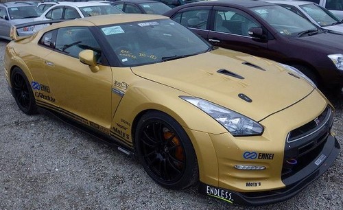 NISSAN GT-R VR38DETT R35 WSPORNIK-TYLNY ZDERZAK STRONA, RH 85226-6HW0A - Zdjęcie 7 z 24