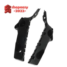 2Pcs Front Bumper Support Holder Bracket Left & Right for 2014-2018 Mazda 3