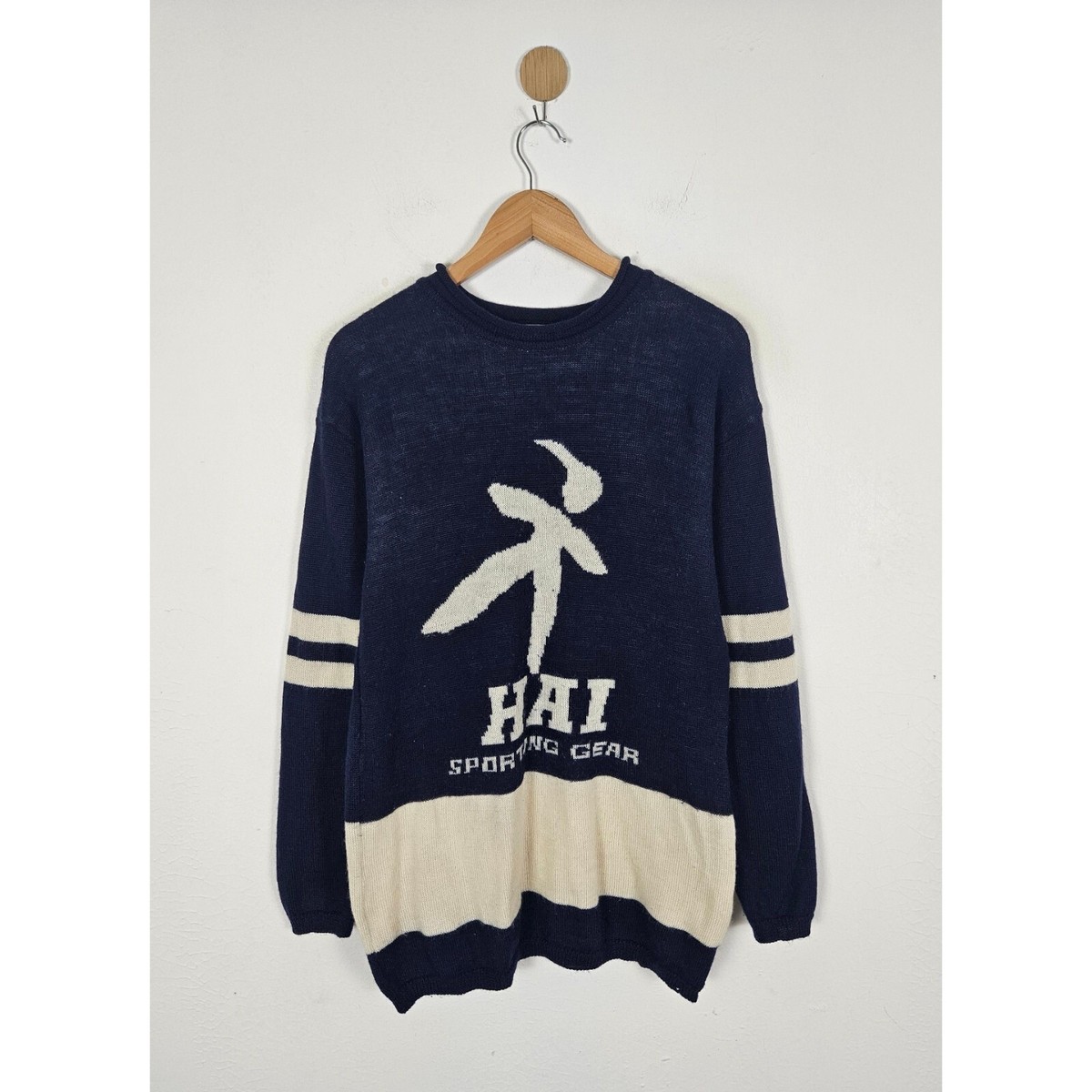 Vintage Hai Sporting Gear Wool sweatshirt issey miyake | eBay