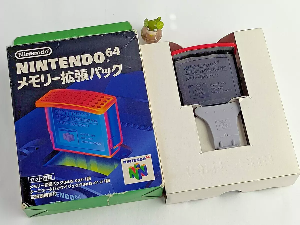 箱付 ニンテンドー64 メモリー拡張パック 正しく NUS-007 箱付 ニンテンドー64 メモリー拡張パック 正しく NUS-007