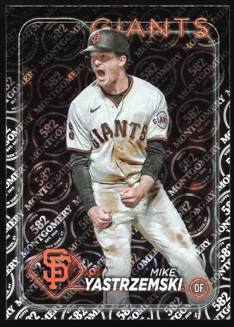 2024 Topps Mike Yastrzemski #124 Montgomery Club Foil San