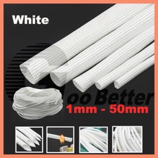 White Heat Resistant Sleeving Cable Wire High Temperature Component Lead Heat