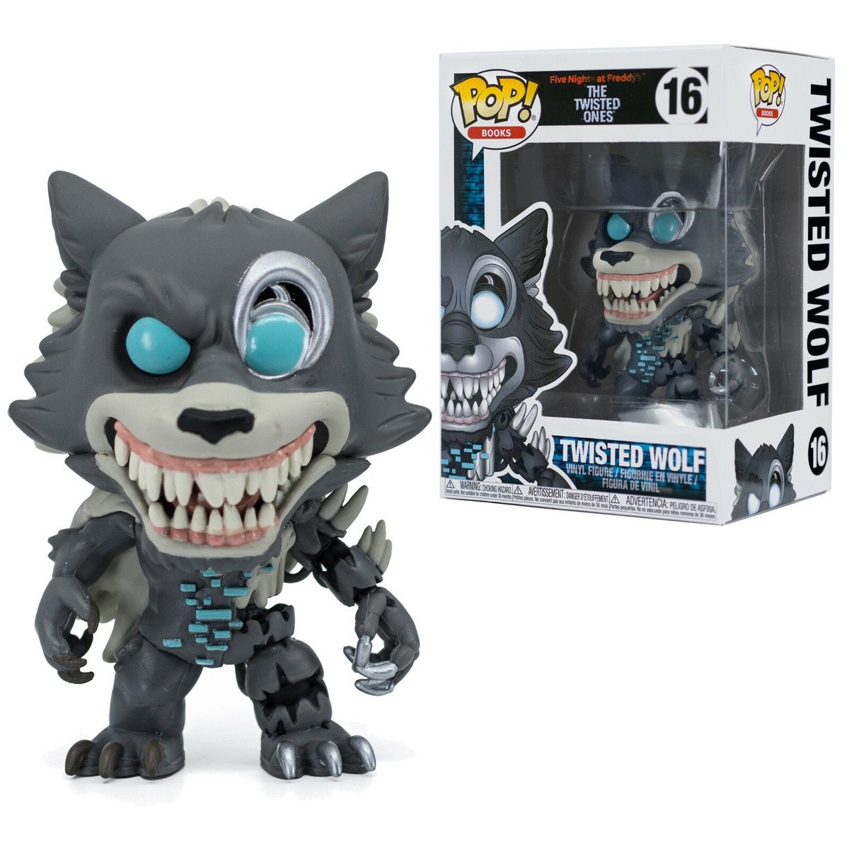 Five Nights At Freddy's The Twisted Ones Wolf Funko Pop #16 Books Brand  New! | eBay