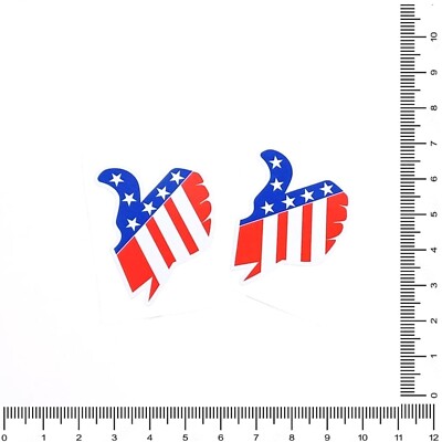 2 Bultaco Thumbs Up Stickers AHRMA Pursang MK | 175