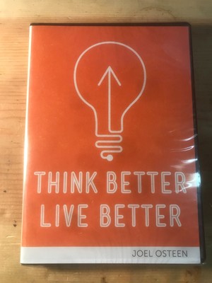 Joel Osteen - Think Better, Live Better (CD/ DVD Set, 2016) NEW SEALED CHRISTIAN