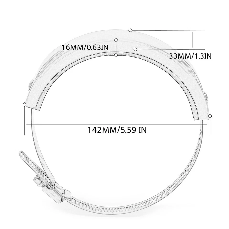 Protector de escape ovalado puede cubrir para BMW S1000RR K1200S F800GS F700GS F800R/GT Foto 2 de 4