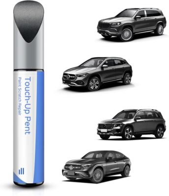 992 7992 Selenite Gray Mercedes Touch Up Paint Pen - Exact Match Metallic