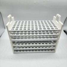 Fisherbrand Three Tier PP 14-809A 10-13 mm Test Tube Rack - New 4x Rack / Case
