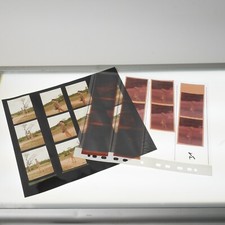 Original fashion shoot: Vintage contact sheet and negatives Joyce magazine x2 