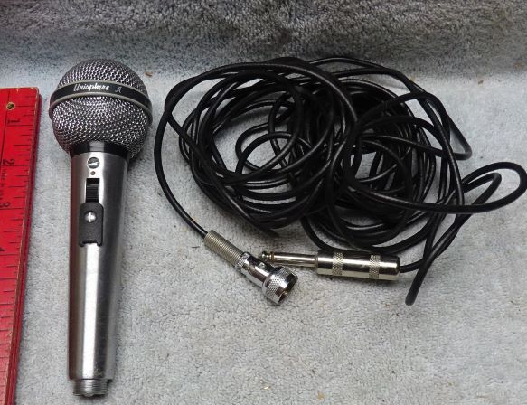 SHURE PE585V Unisphere A ビンテージマイク Vintage Shure Model PE 585 Unisphere A Dynamic Microphone | eBay