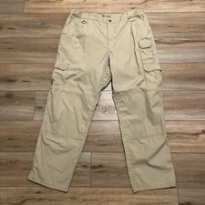 Men's 5.11 Tactical Taclite Pro Cargo Pants SZ 42x32 Beige Ripstop 74273