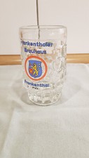 🌻Frankenthaler Brauhaus Bierglas Glas Krug 0,25l🌻