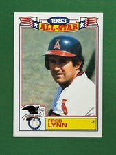 1984 Topps Baseball 1983 All-Star Game Commemorative Set Glossy #7 Fred Lynn