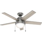 Hunter Gray 46 in Fan Width Ceiling Fans