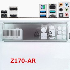Original For Asus Z170-AR Shield I/O IO Rear Baffle Backplate Motherboard