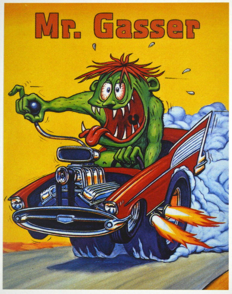3 RAT FINK Big Daddy Ed Roth Prints THINK FAST!, PRETTY IN PINK