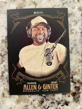 2021 TOPPS ALLEN GINTER X BASEBALL BASE CARD TB PERSONALITY STEELO BRIM #267