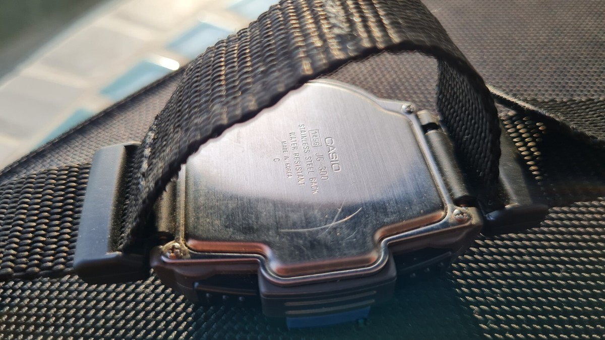 CASIO CYBER MAX JG-300 パンチ力測定 レトロ デジタル 黒 CASIO CYBER MAX JG-300 パンチ力測定 レトロ デジタル 黒