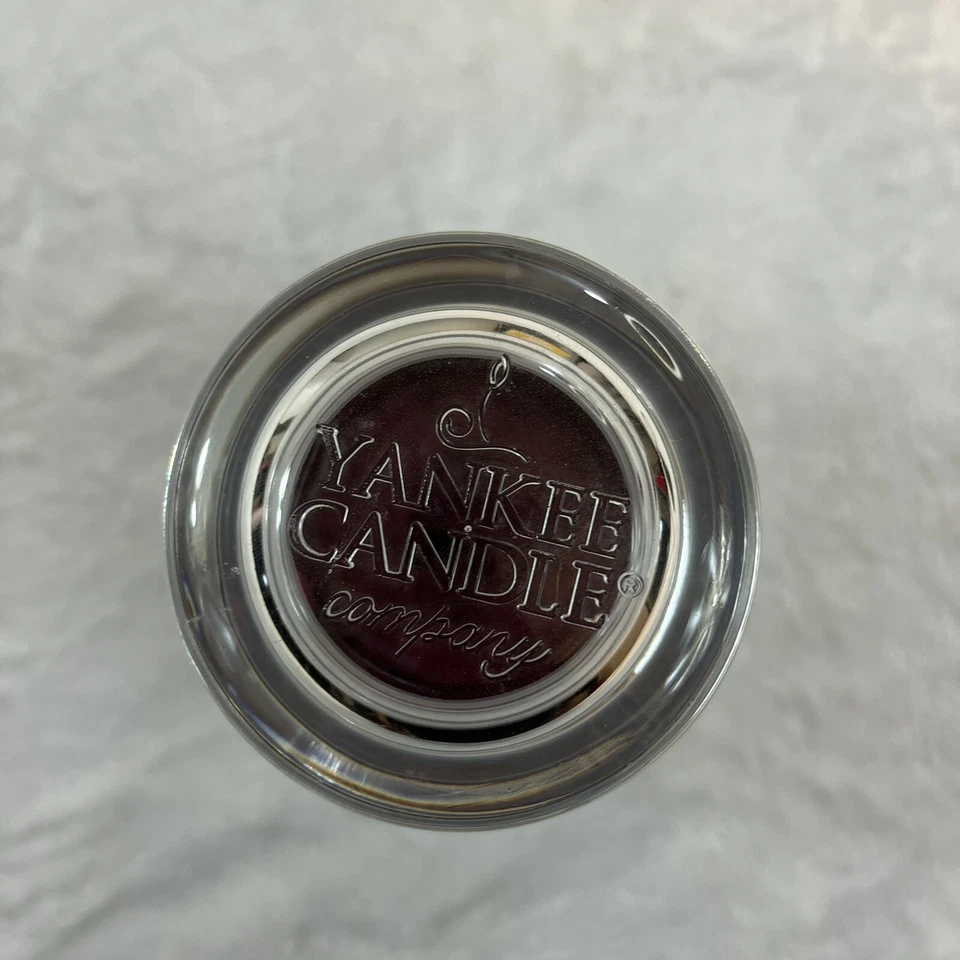 RARO Yankee Candle Blackberry Housewarmer BLANCO ETIQUETA Tarro 14.5 OZ Retirado Usado Foto 4 de 4