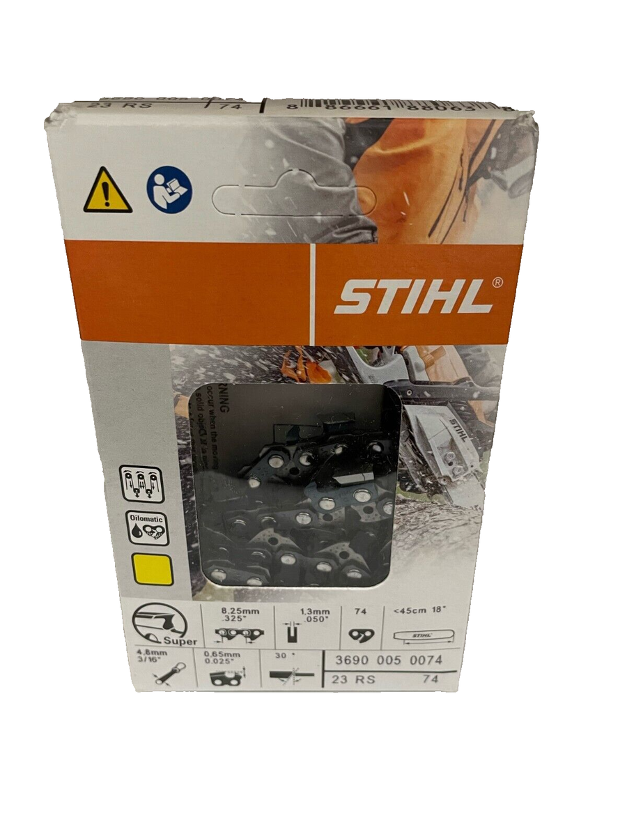 23RS 74 STIHL NEW CHAINSAW CHAIN SAW 18 in. .325 .05 74 18 INCH