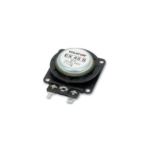 Exciter Visaton EX 45 S, 8 ohm, with 1.8 x 1.8 inch mounting board