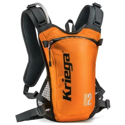 Kriega Hydro 2 Trink-Rucksack Orange 2 Liter Motorcross/Enduro - Bild 1 von 4