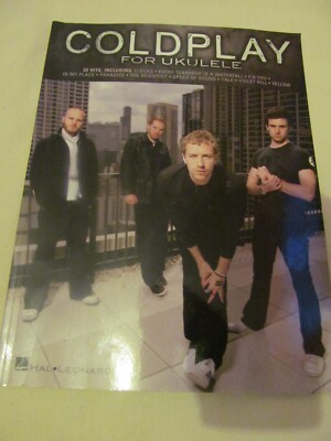 COLDPLAY FOR UKULELE MUSIC BOOK