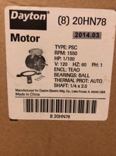 Hvac Motor Dayton 20hn78 New. B2r1