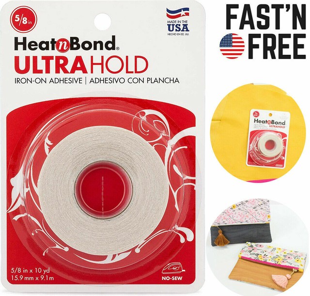 Iron On Adhesive Heat N Bond Hem No Sew Hemming Tape For Light Fabric 5