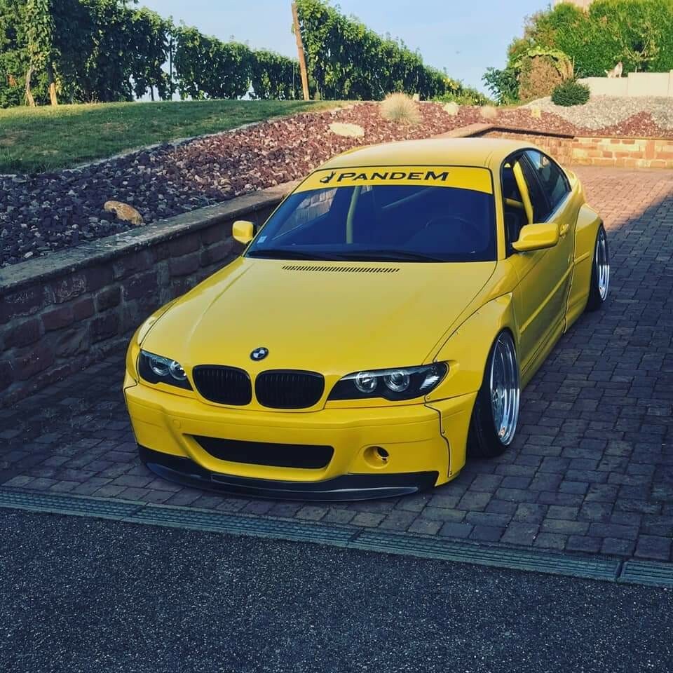 BMW e46 facelift coupe wide body kit (LCI) eBay