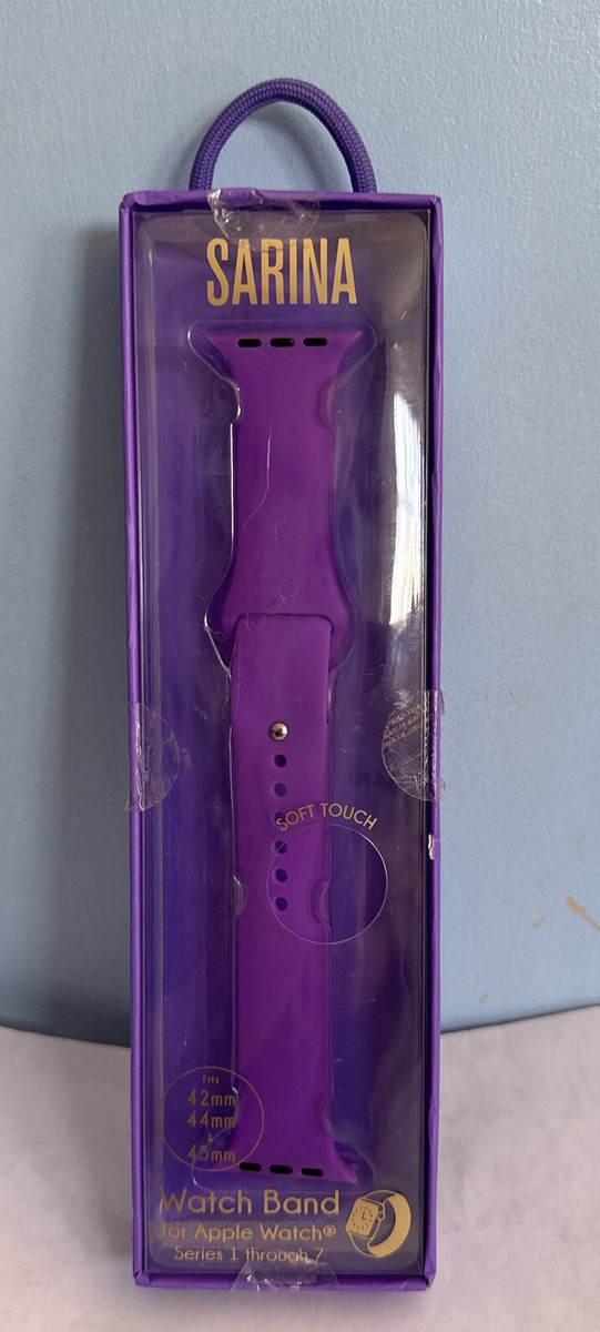 NEW Sarina Style Purple Watch Band by Apple For Series 1 through 7 Adjustable | eBay NEW Sarina Style Purple Watch Band by Apple For Series 1 through 7 Adjustable | eBay