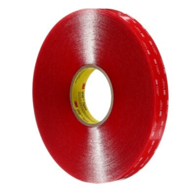 3m VHB Doppelseitiges Schaumstoffklebeband Großrolle 35mm x 56m 4918f klar transparent