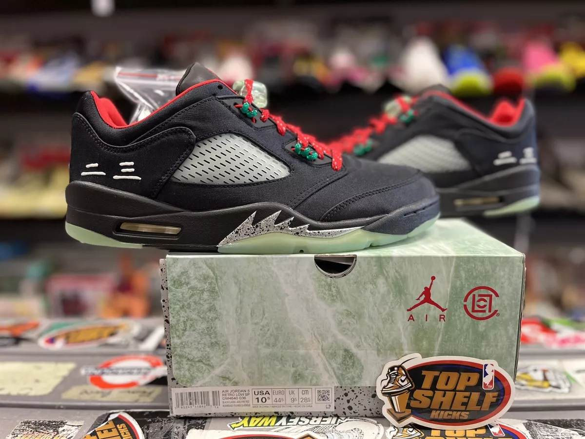 DS NEW Nike CLOT x Air Jordan 5 Retro Low Jade Size 10.5 Authentic OG RARE