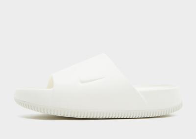 Authentische Nike Calm Slide Hausschuhe Soft  (Damengrößen: UK 4,5 & 5,5) weiß